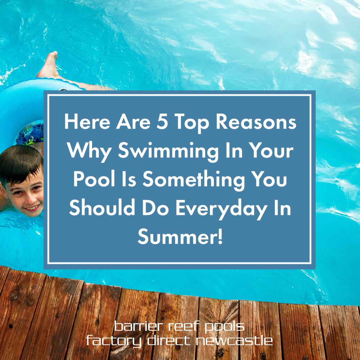 Here Are 5 Top Reasons Why Swimming In Your Pool Is Something You ...